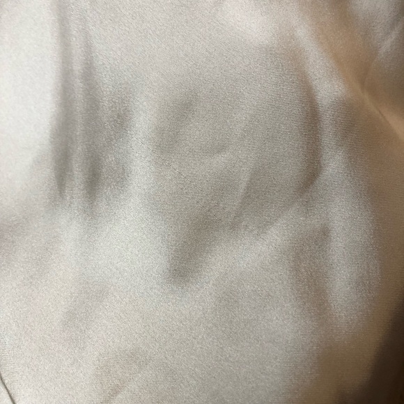 Zara silver Satin Slip Dress | Holiday | Metallic NWT - Picture 8 of 12